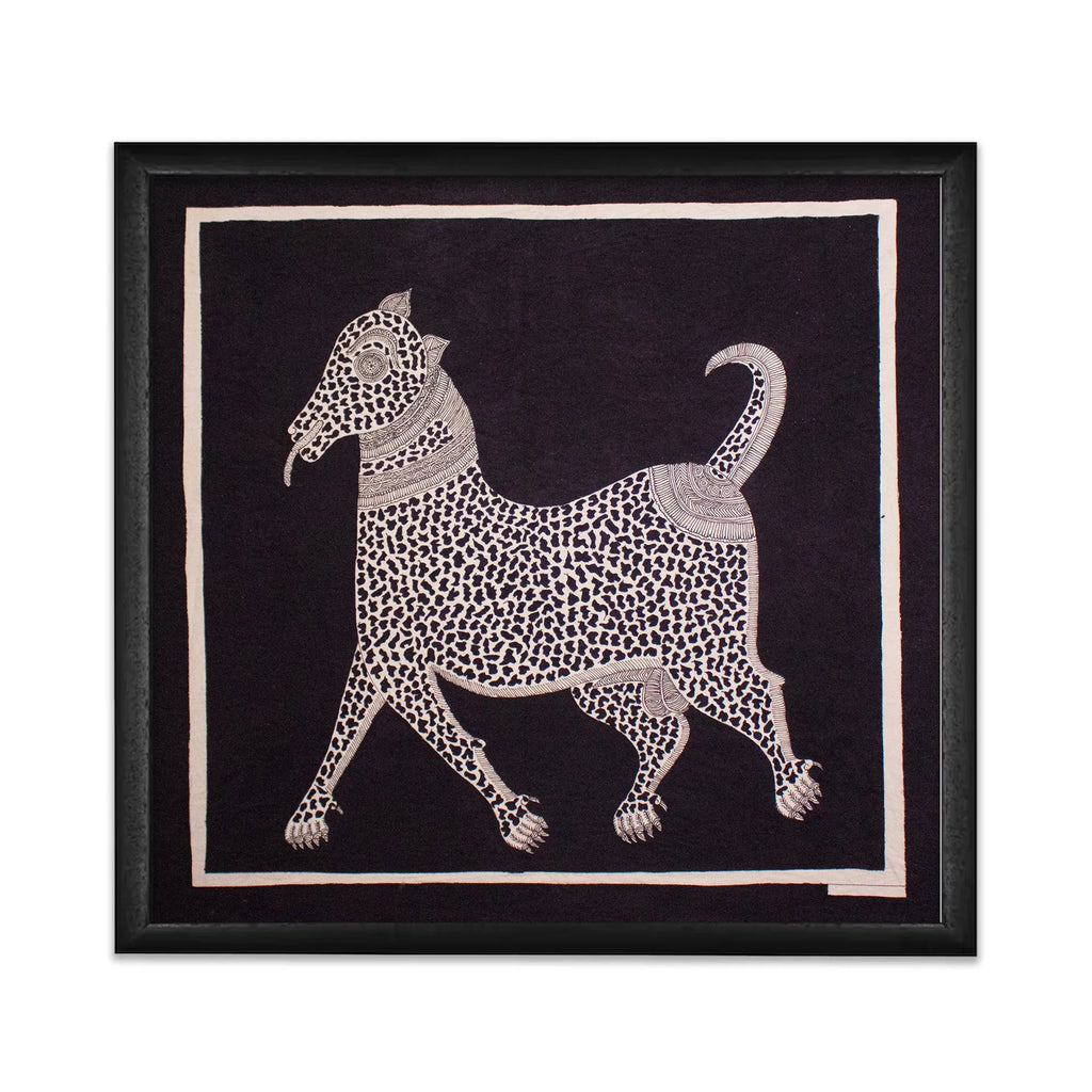 Mata Ni Pachedi - Mata Ni Pachedi Motif- Dog