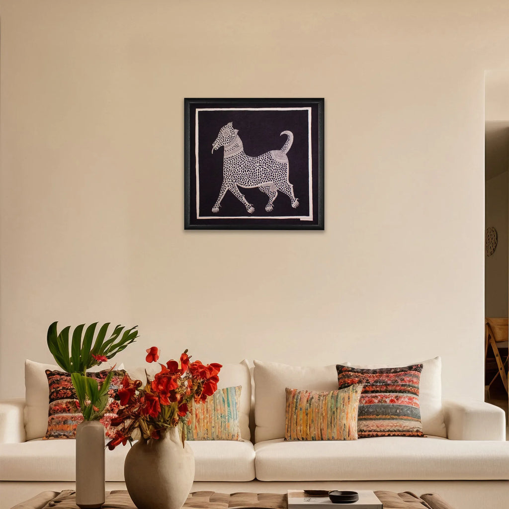 Mata Ni Pachedi - Mata Ni Pachedi Motif- Dog
