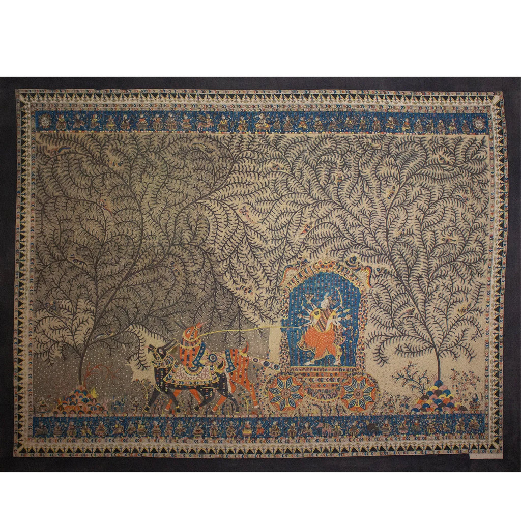 Mata Ni Pachedi - Meldi Mata NI Pachedi- Godess on chariot