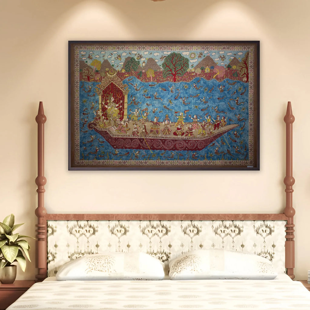 Mata Ni Pachedi - Vahanvati mata in Pachedi