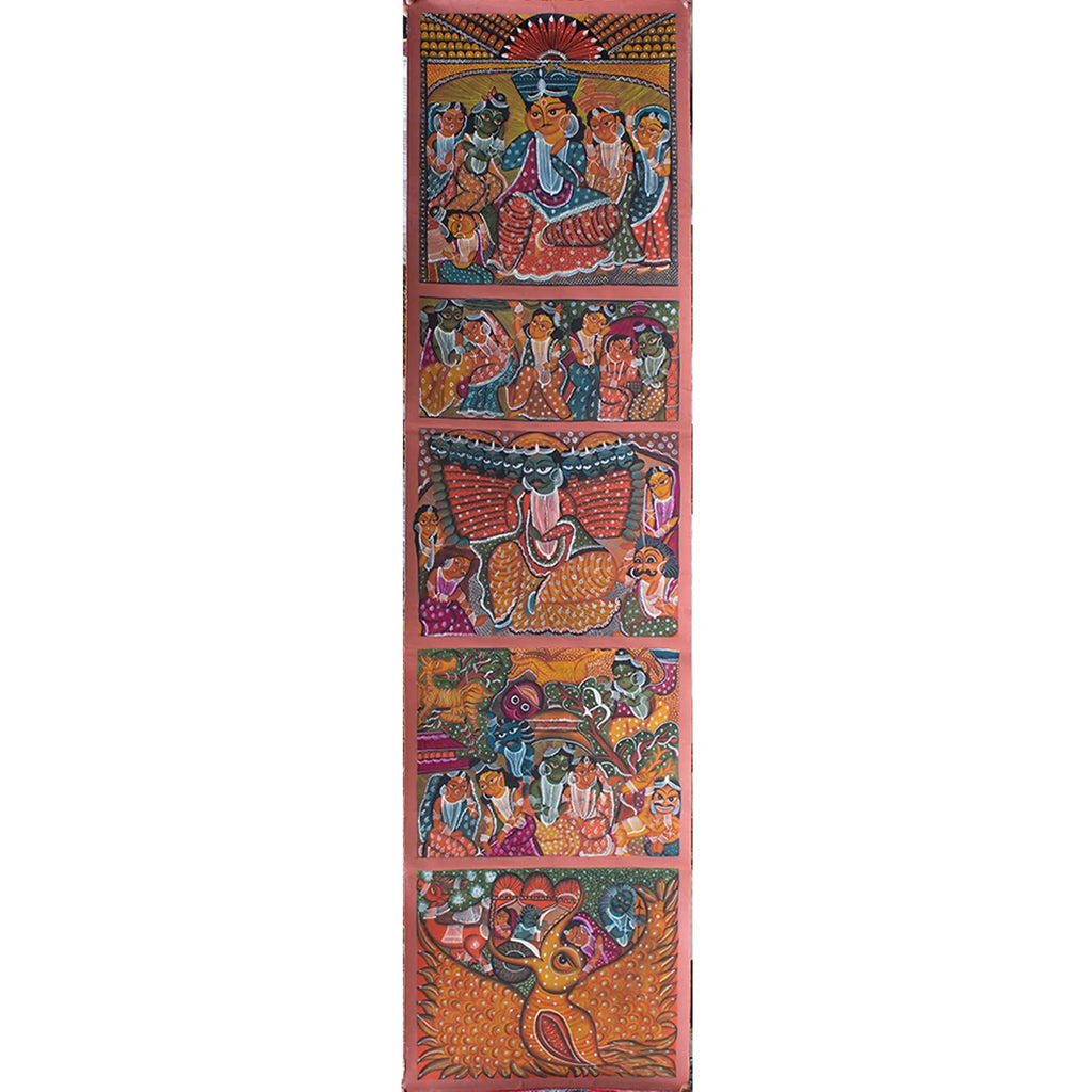 Bengal Pattachitra - Ramayan