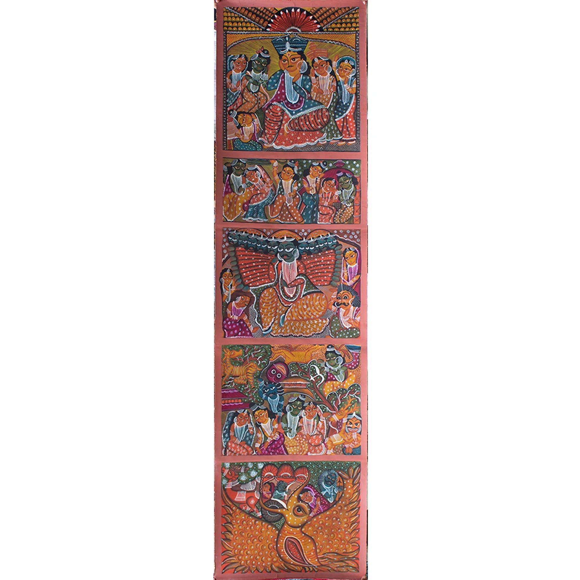 Bengal Pattachitra - Ramayan