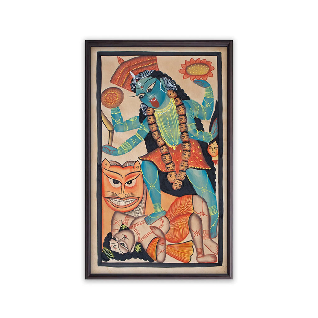 Bengal Pattachitra - Kali Maa
