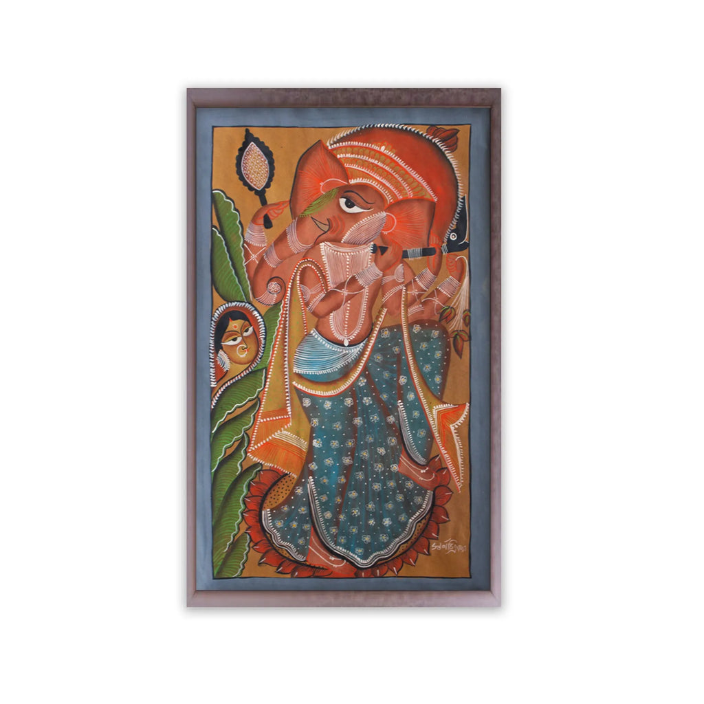 Bengal Pattachitra - Ganesha