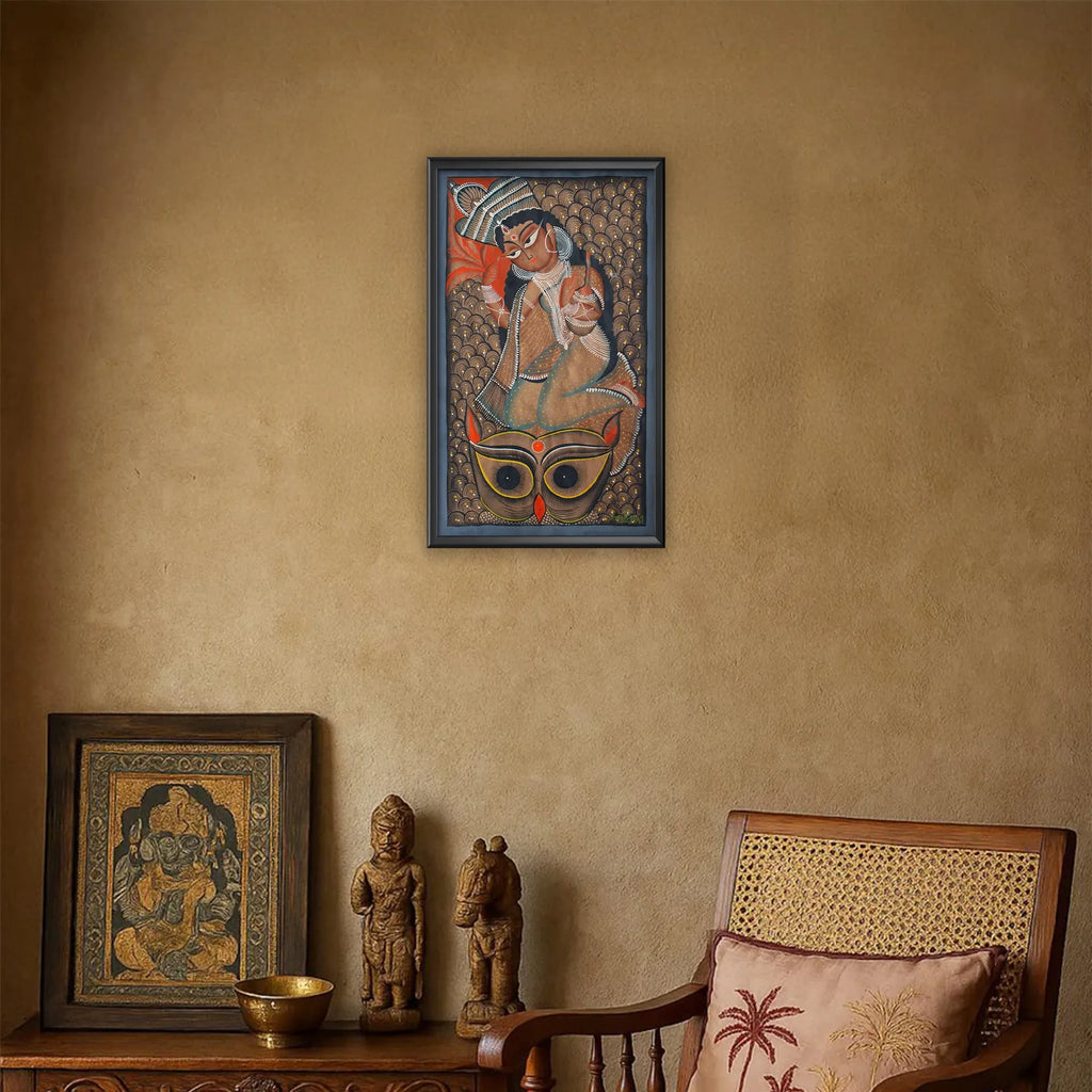 Bengal Pattachitra - Laxmi