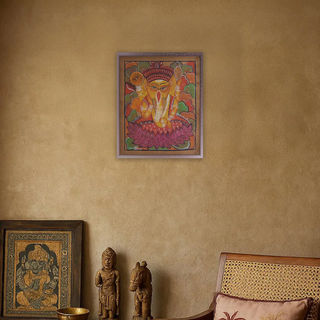 Bengal Pattachitra - Ganesha
