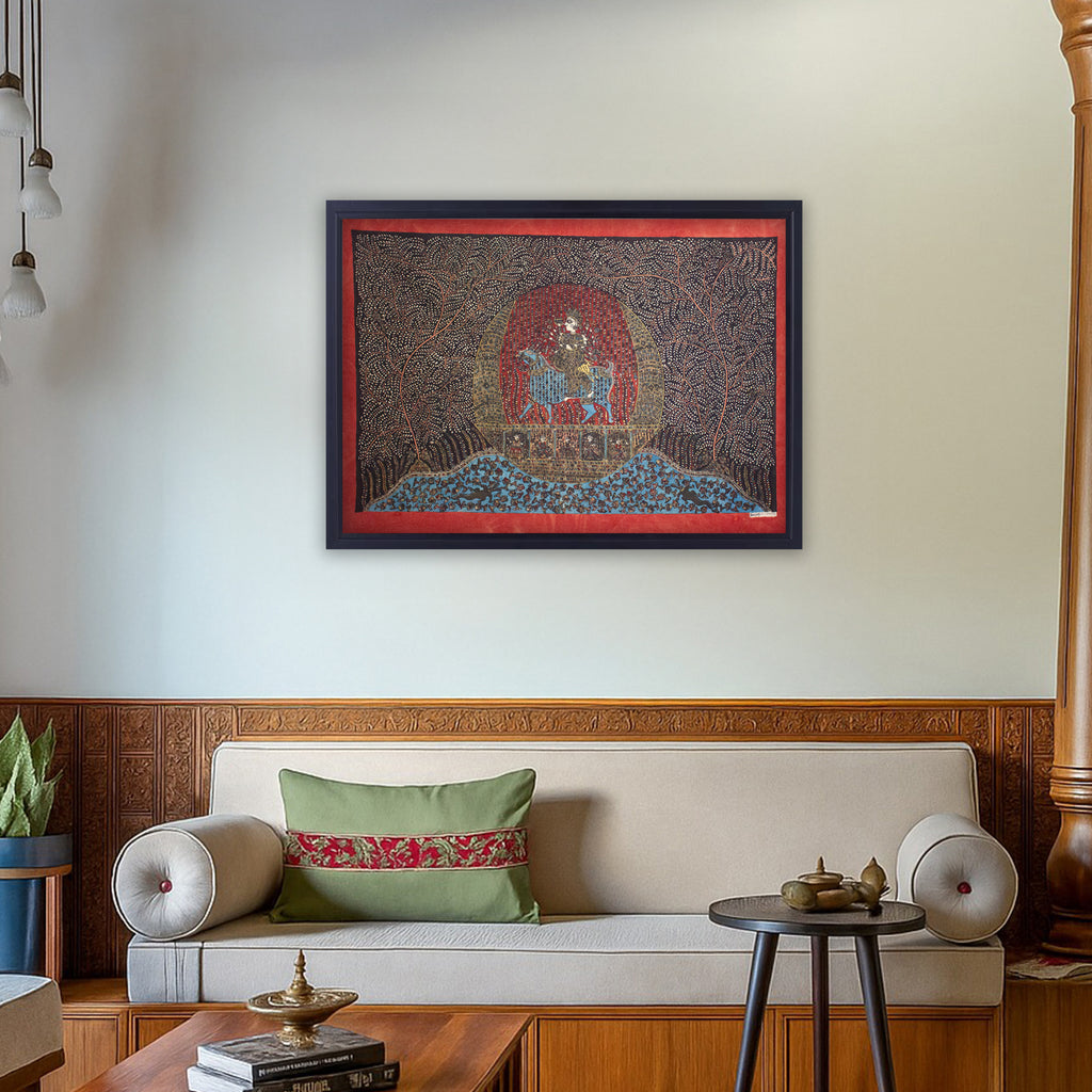 Mata Ni Pachedi - Vahanvati mata in Pachedi