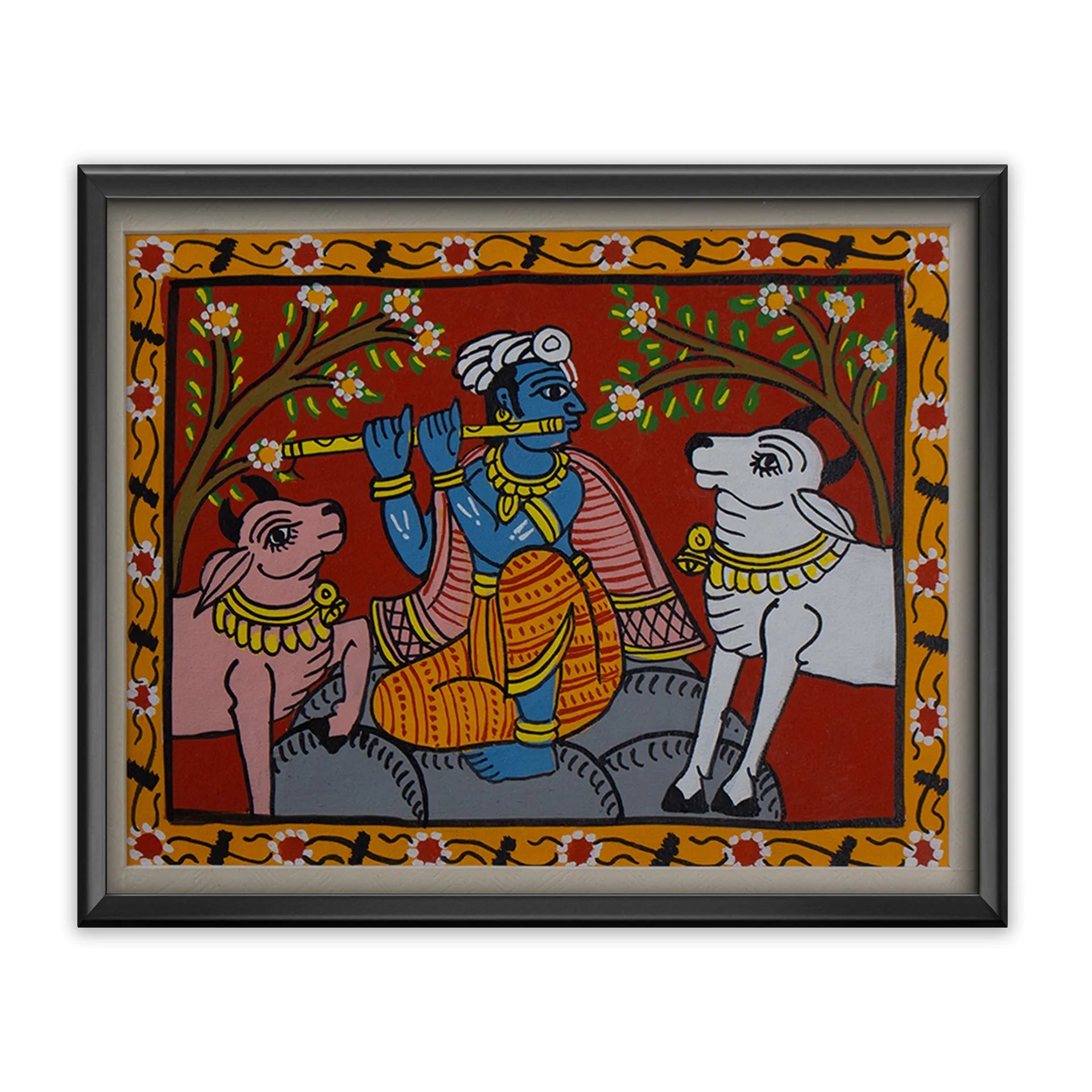 Shri Krishna with cows
