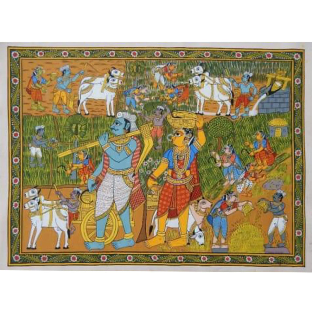 Cherial Painting - Rural Village Life