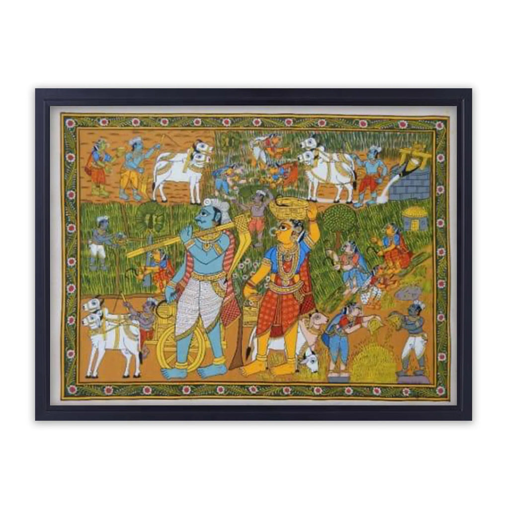 Cherial Painting - Rural Village Life
