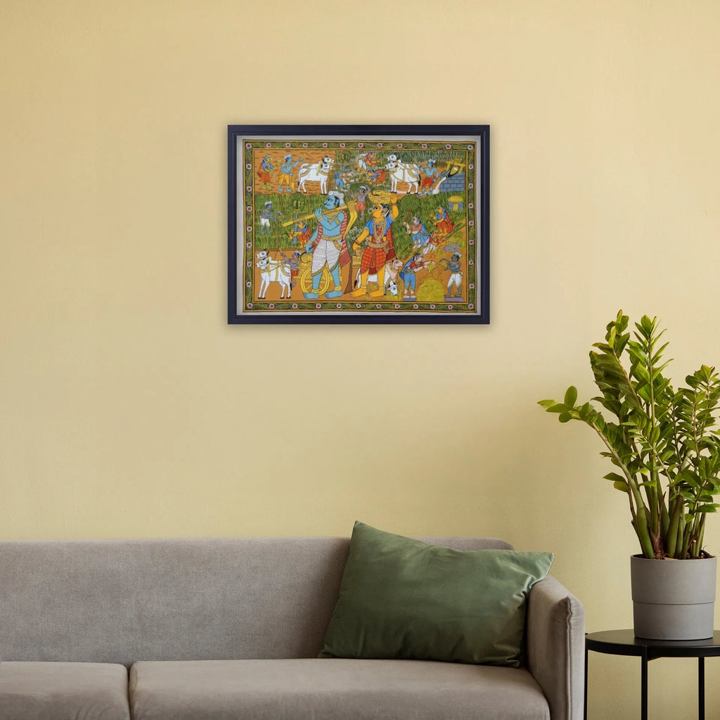 Cherial Painting - Rural Village Life