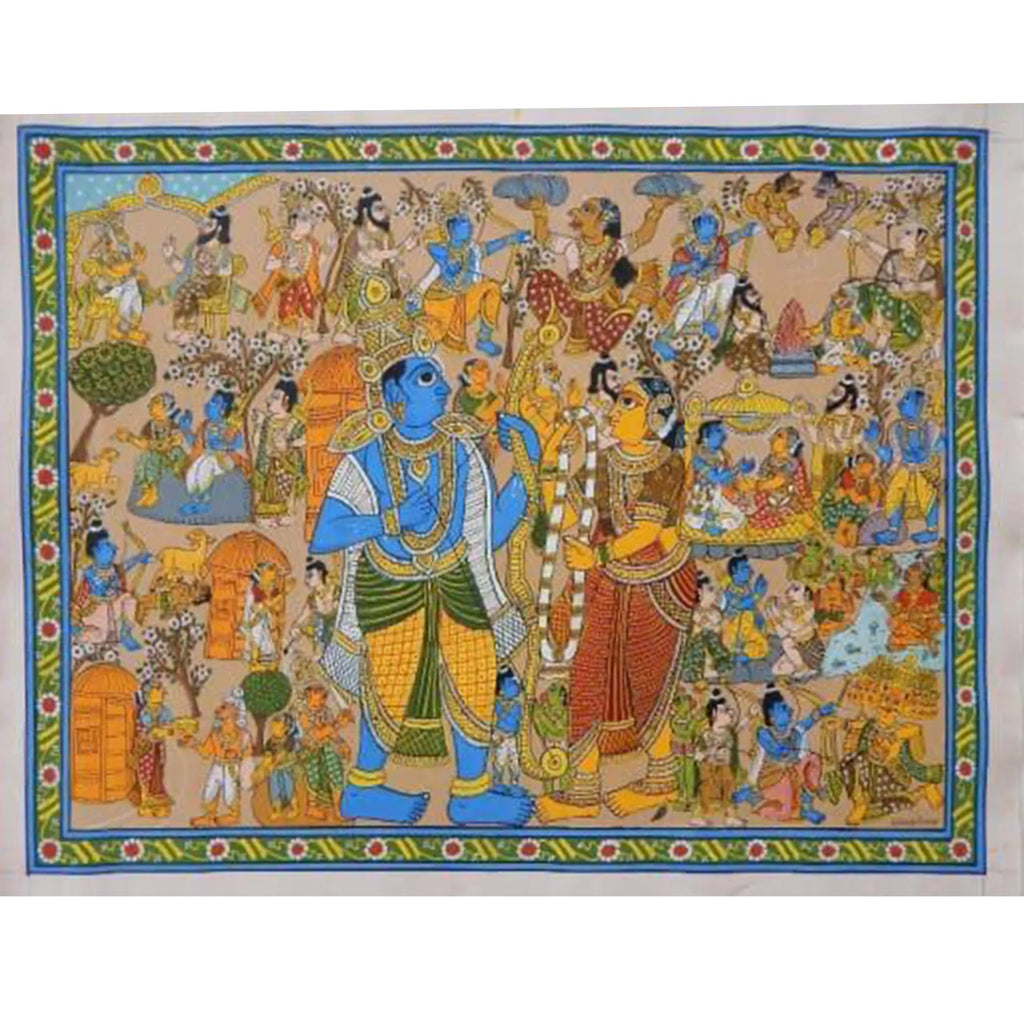 Cherial Painting - Ramayana Story
