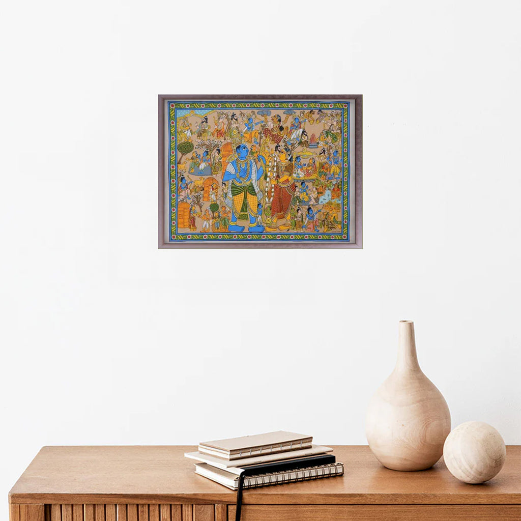 Cherial Painting - Ramayana Story