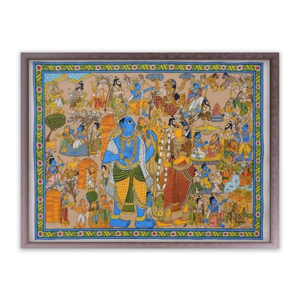 Cherial Painting - Ramayana Story