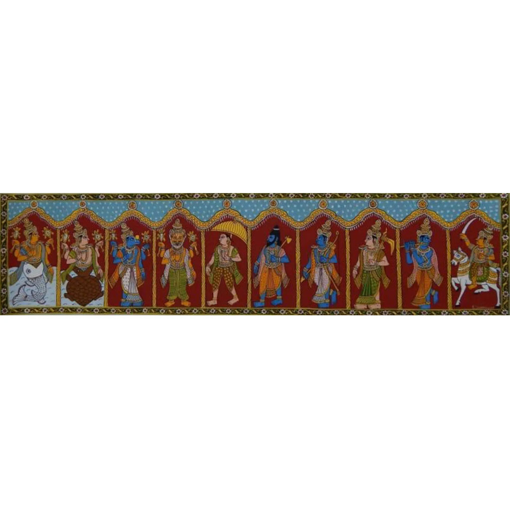 Cherial Painting - Dasavatharam