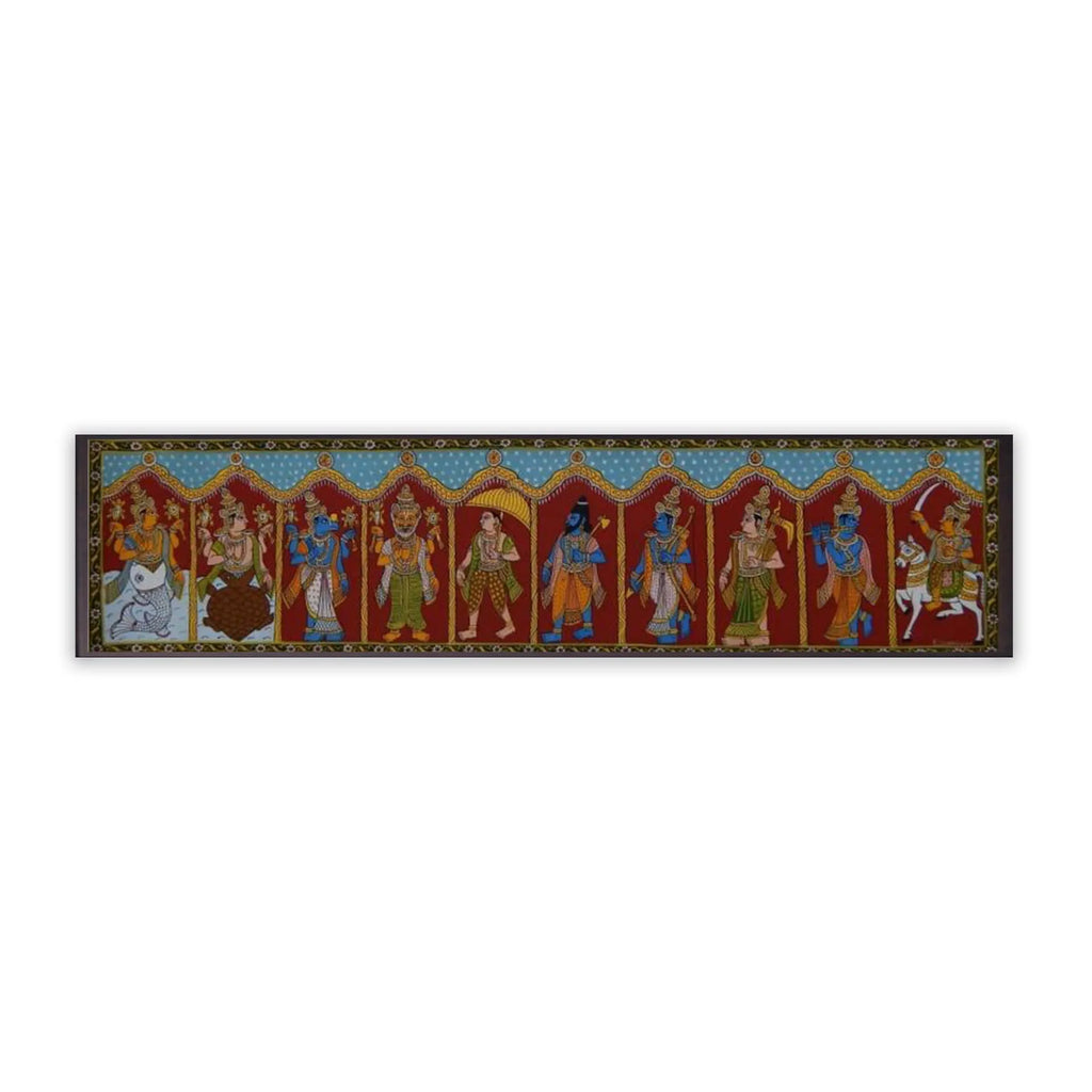 Cherial Painting - Dasavatharam