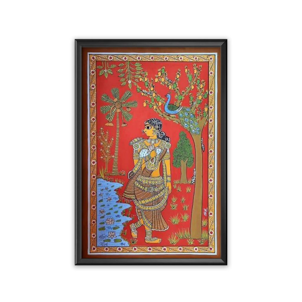 Cherial Painting - The Lady