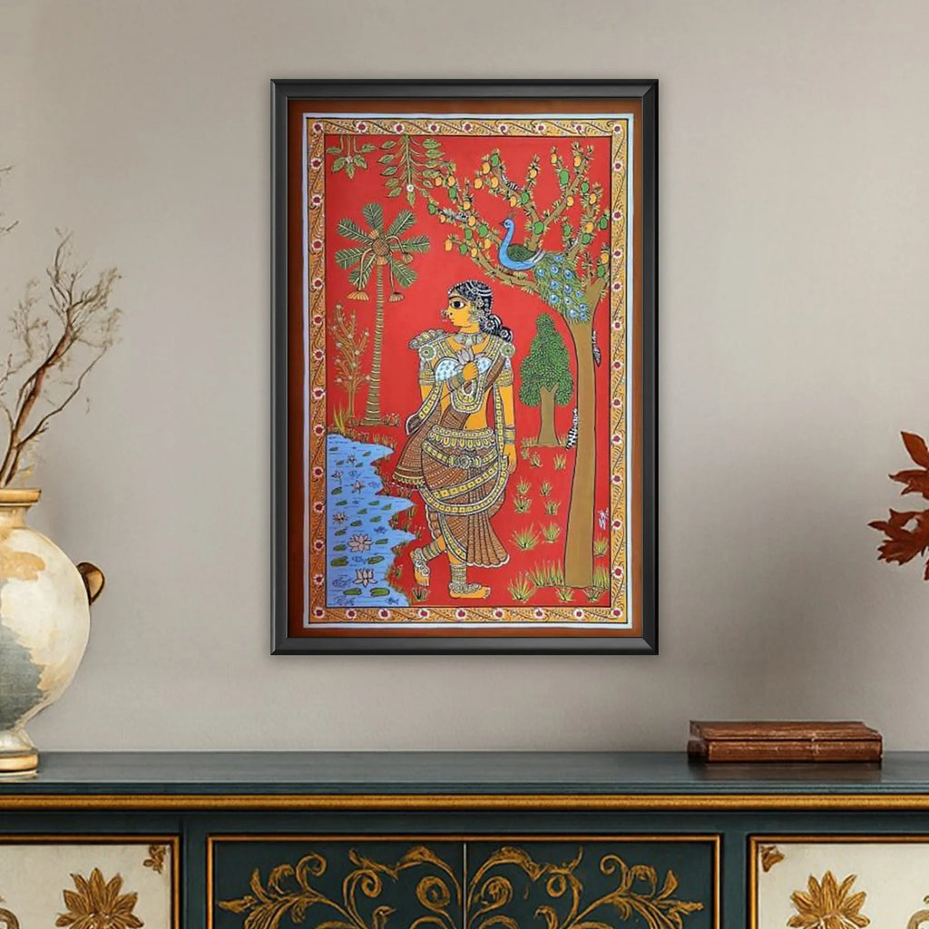 Cherial Painting - The Lady