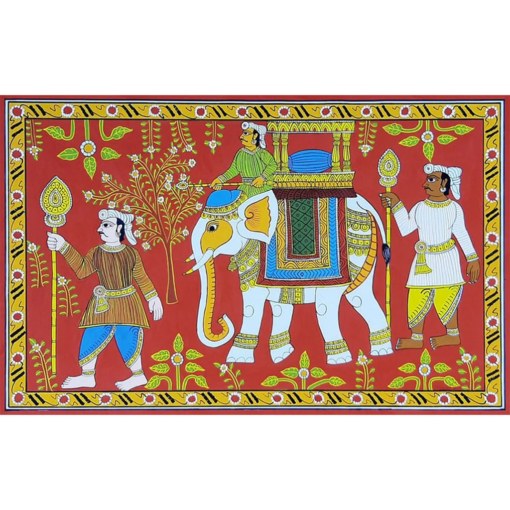 Cherial Painting - Elephant ride