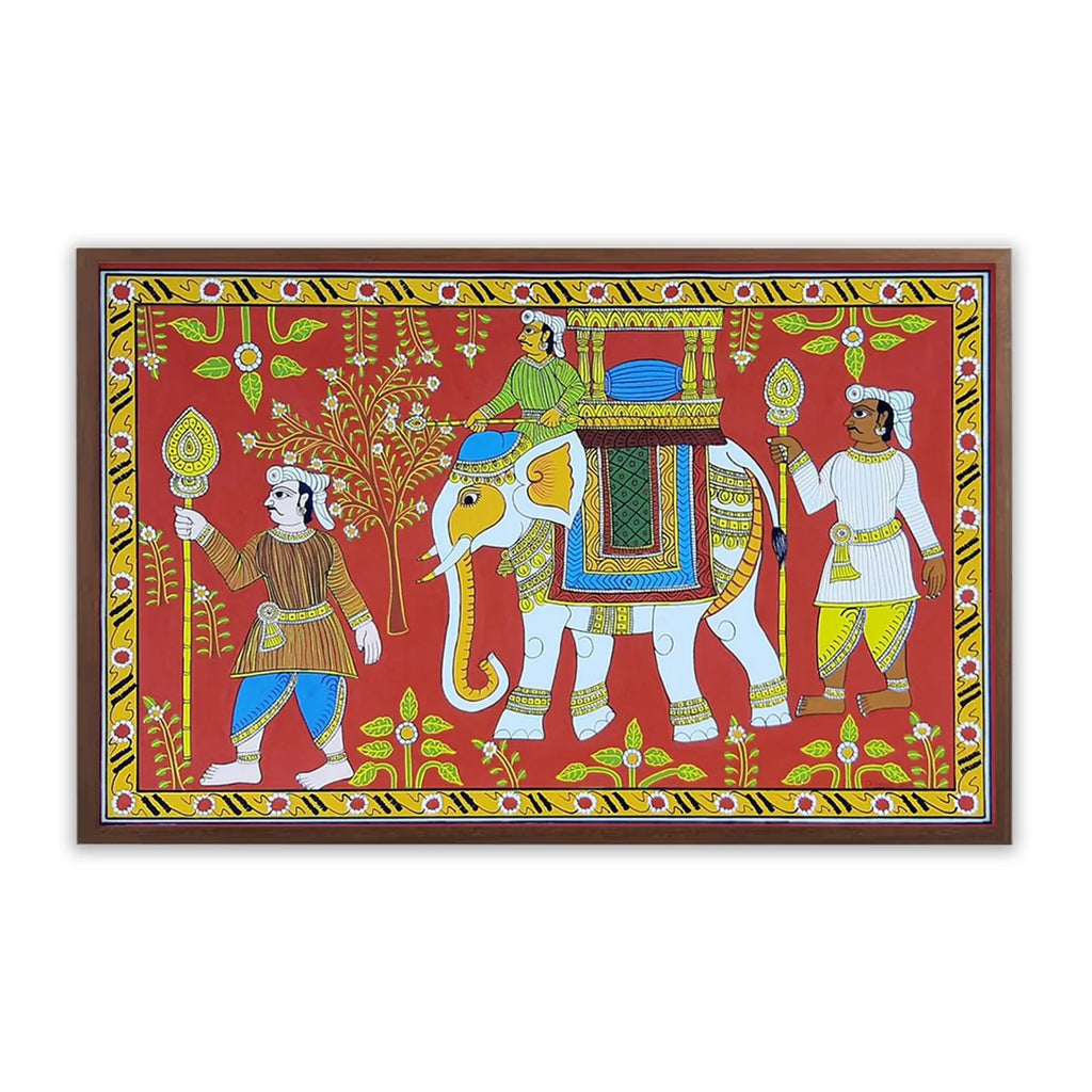 Cherial Painting - Elephant ride