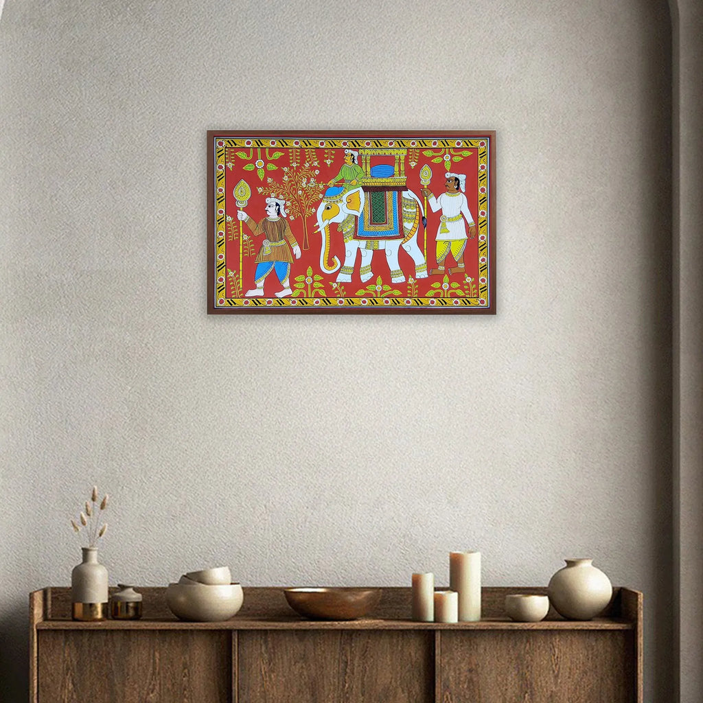 Cherial Painting - Elephant ride