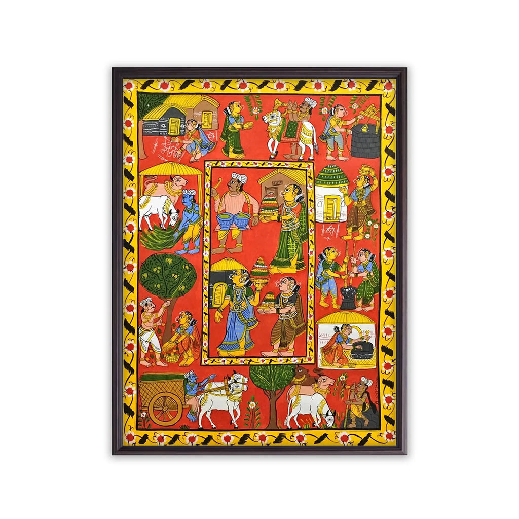 Cherial Painting - Rural Village Life