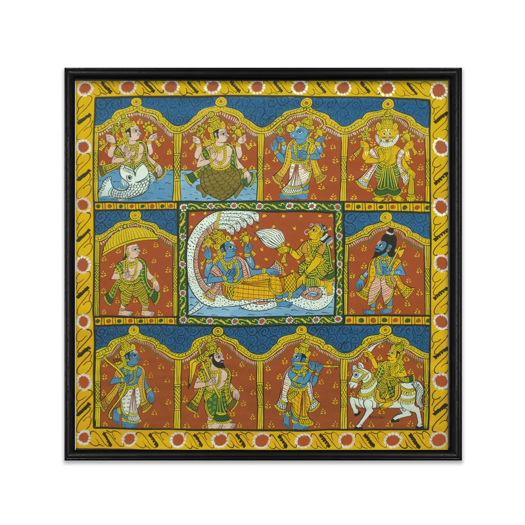 Cherial Painting - Dashavtar