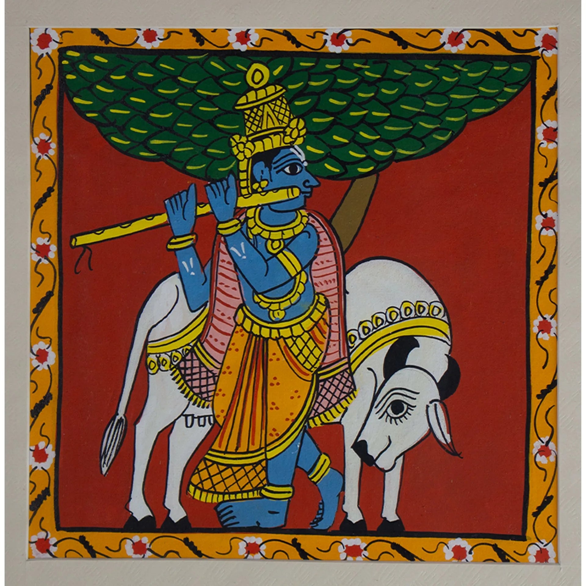 Cherial Painting - Krishna