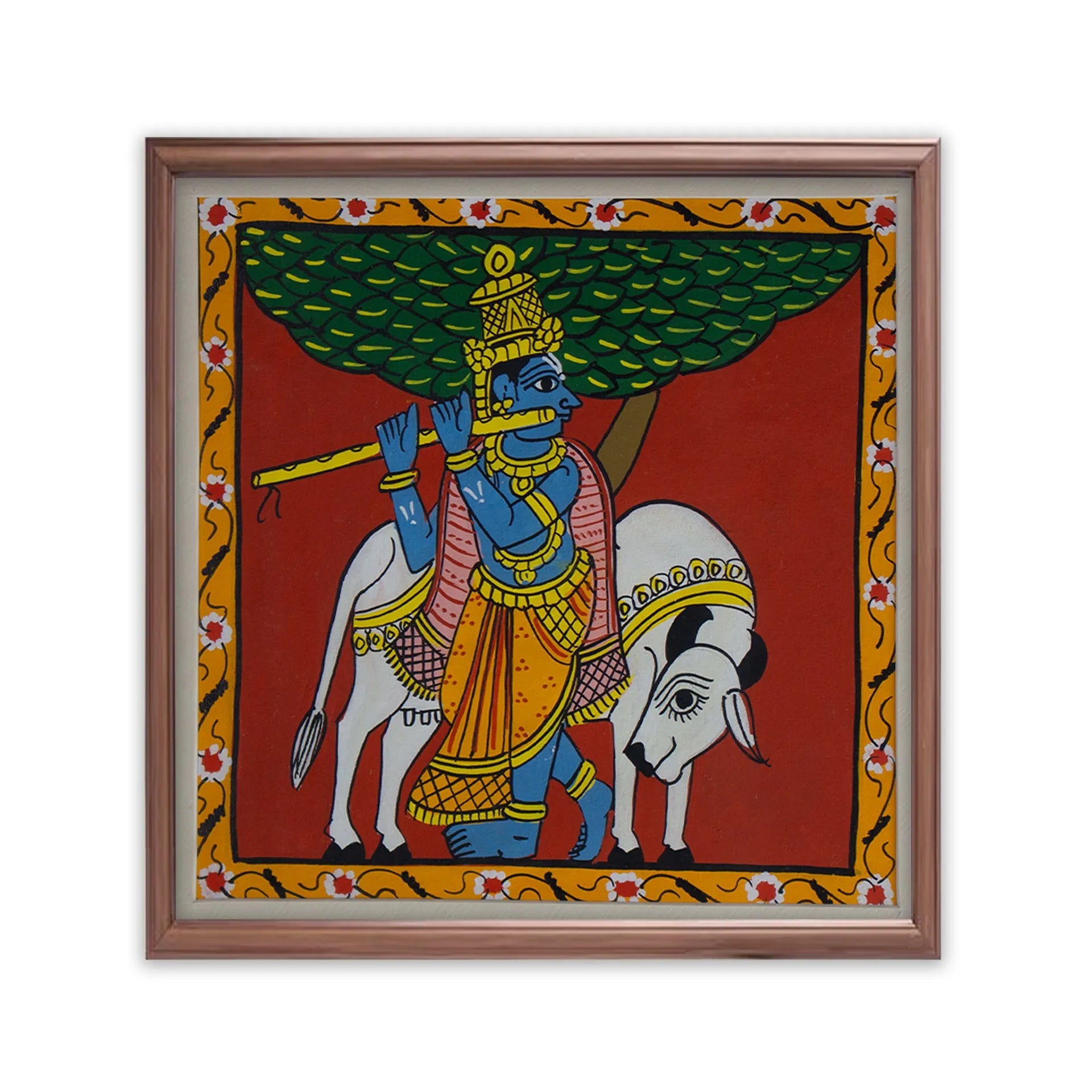 Cherial Painting - Krishna