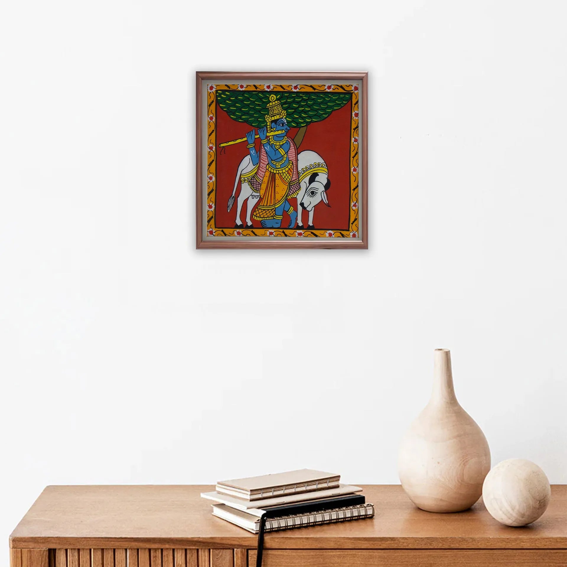 Cherial Painting - Krishna