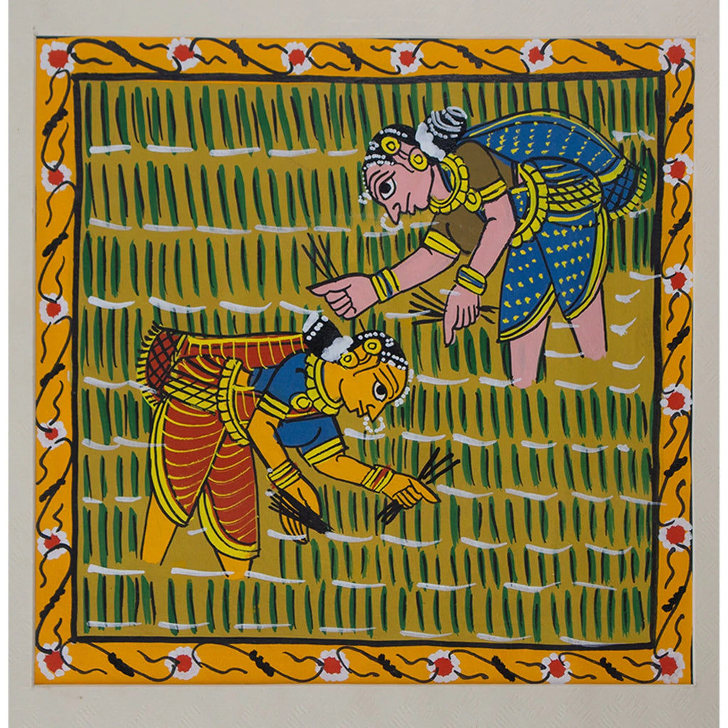 Cherial Painting - Village life