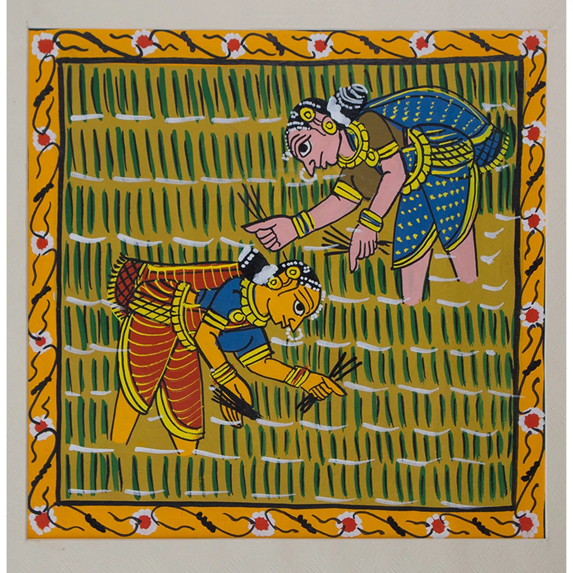 Cherial Painting - Village life