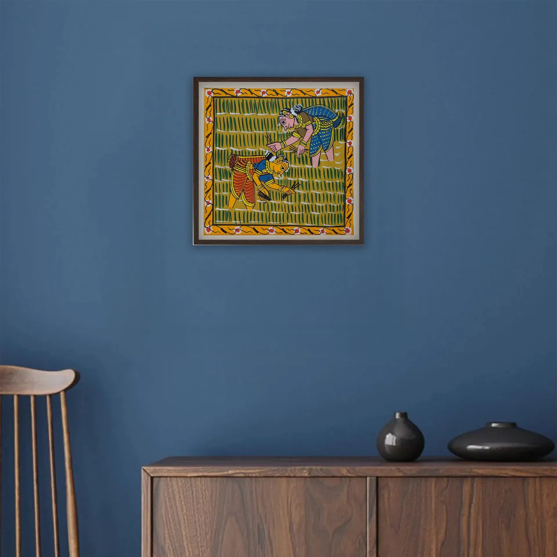 Cherial Painting - Village life