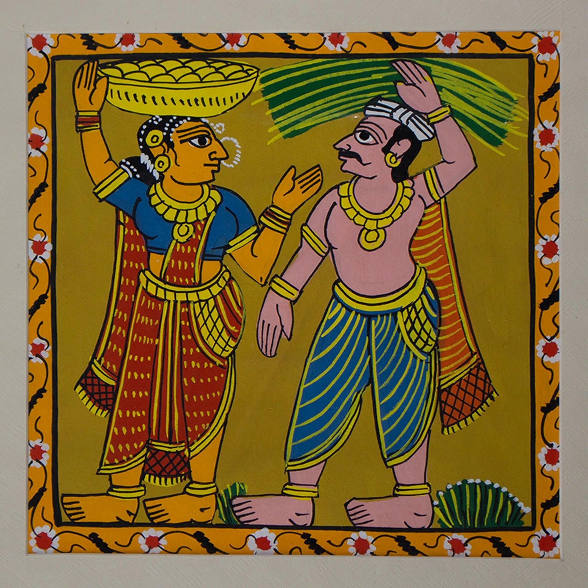 Cherial Painting - Village life