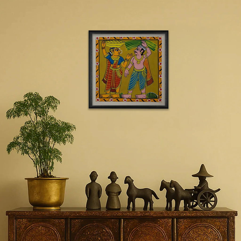 Cherial Painting - Village life