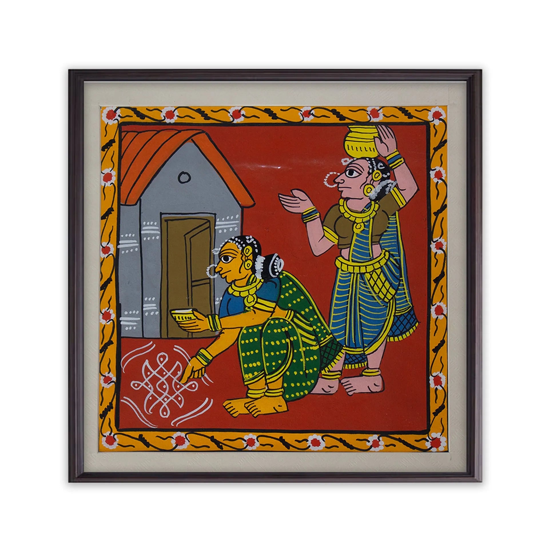 Cherial Painting - Village life