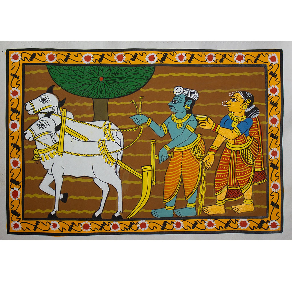Cherial Painting - Village life