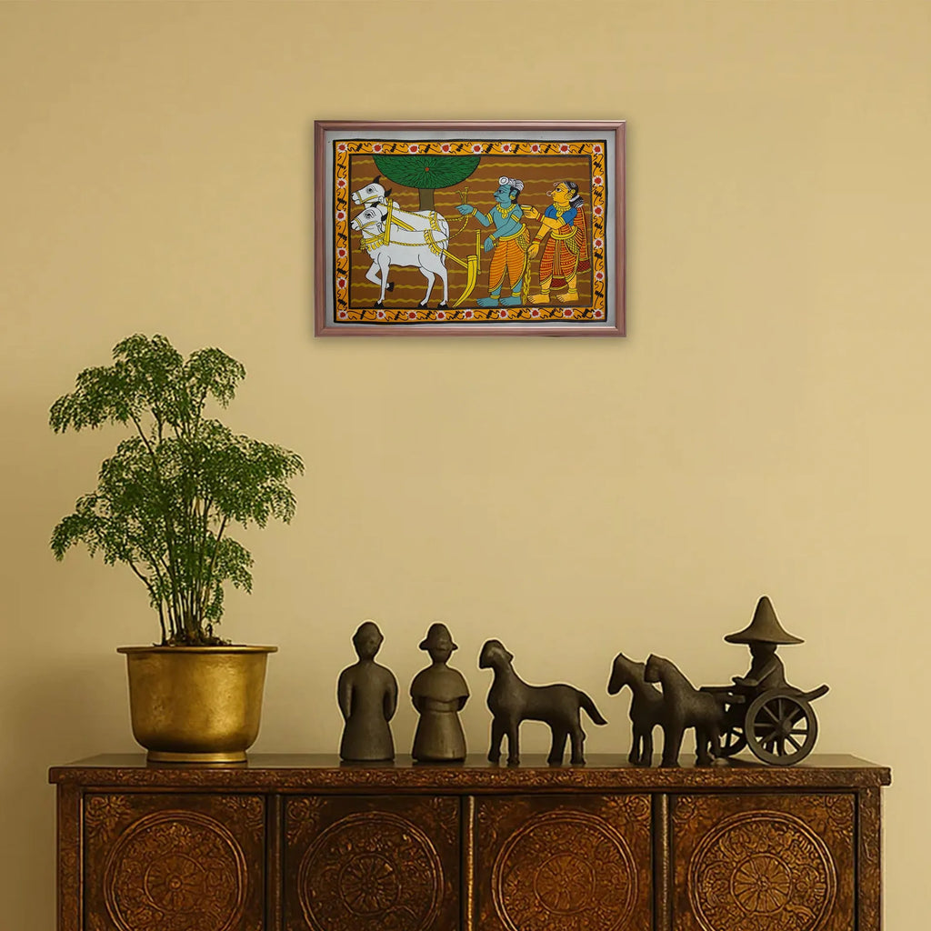 Cherial Painting - Village life