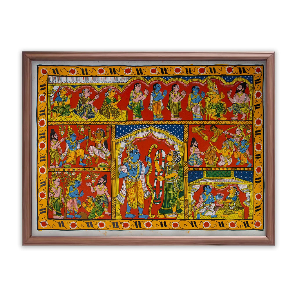 Cherial Painting - Ramayan Story