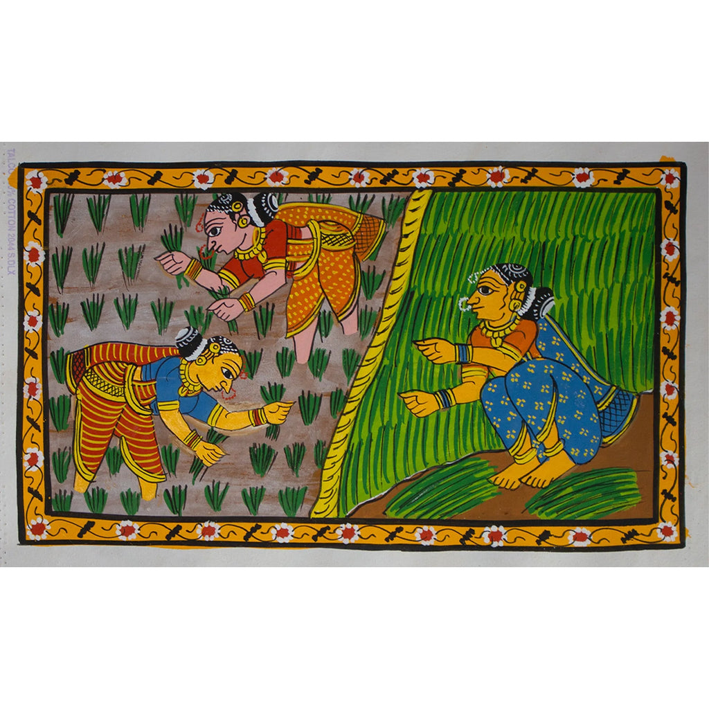 Cherial Painting - Village life