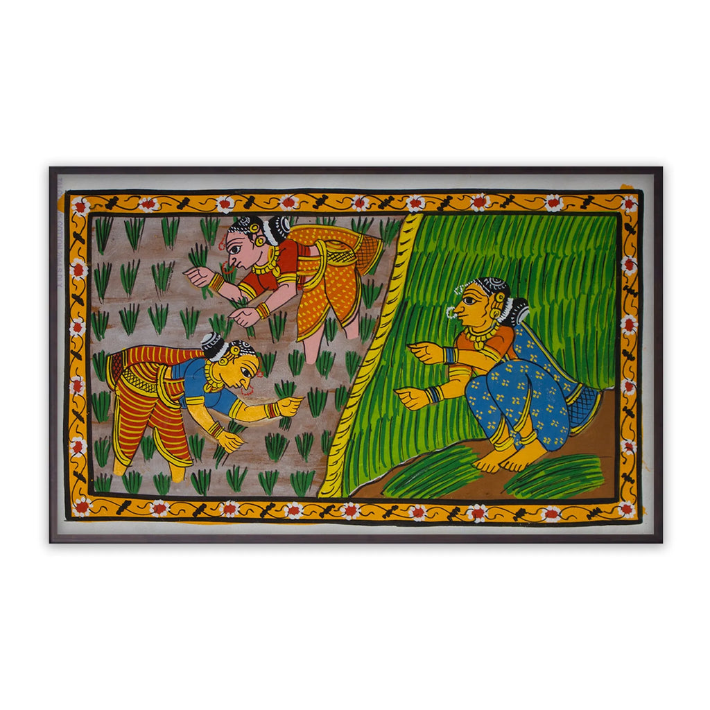 Cherial Painting - Village life