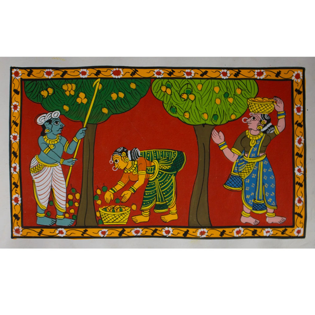 Cherial Painting - Village life
