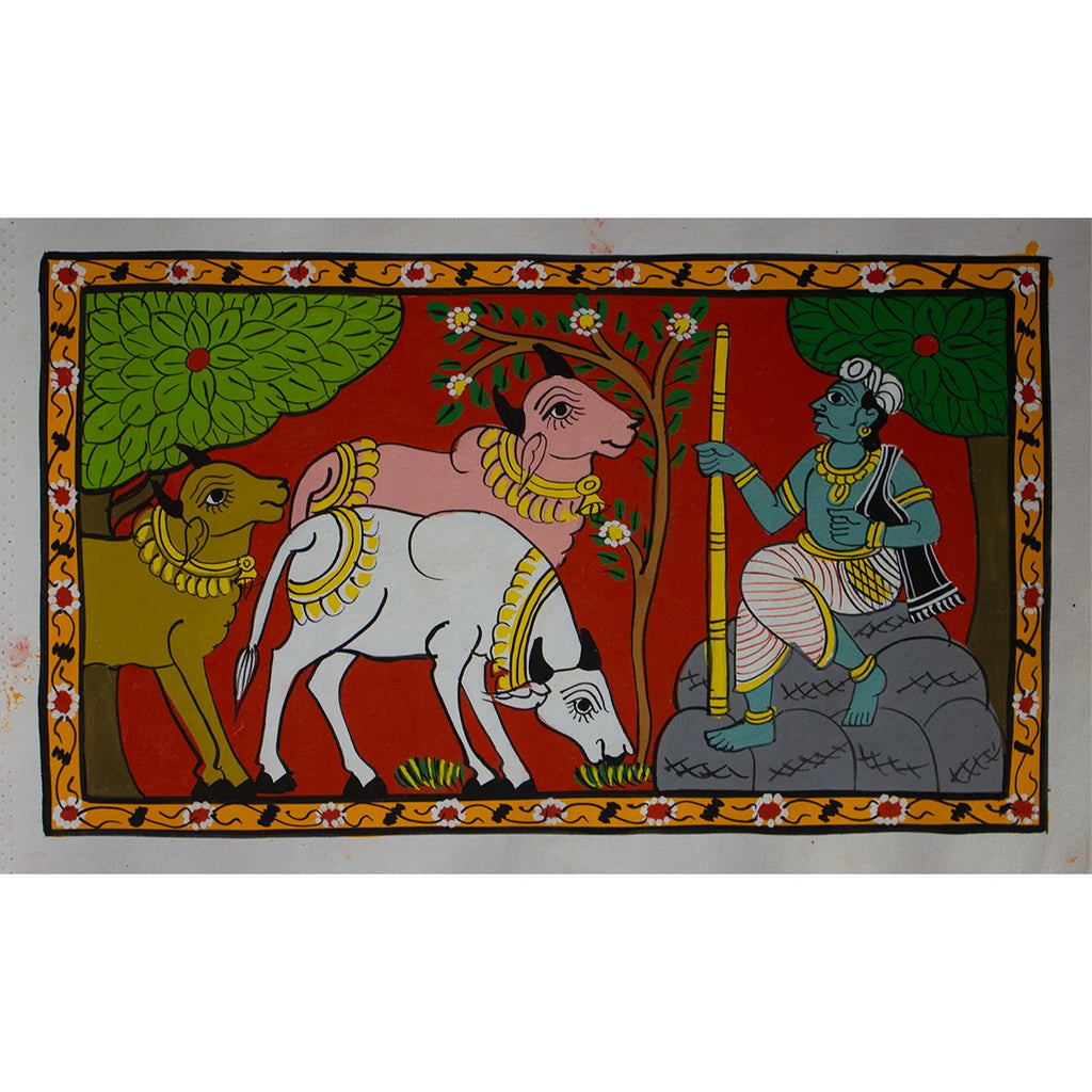 Cherial Painting - Village life
