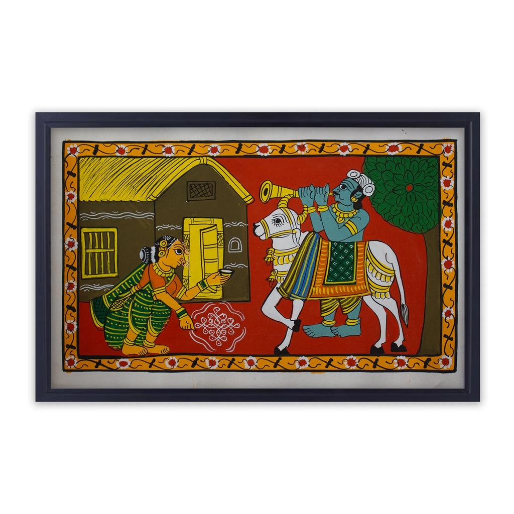 Cherial Painting - Village life
