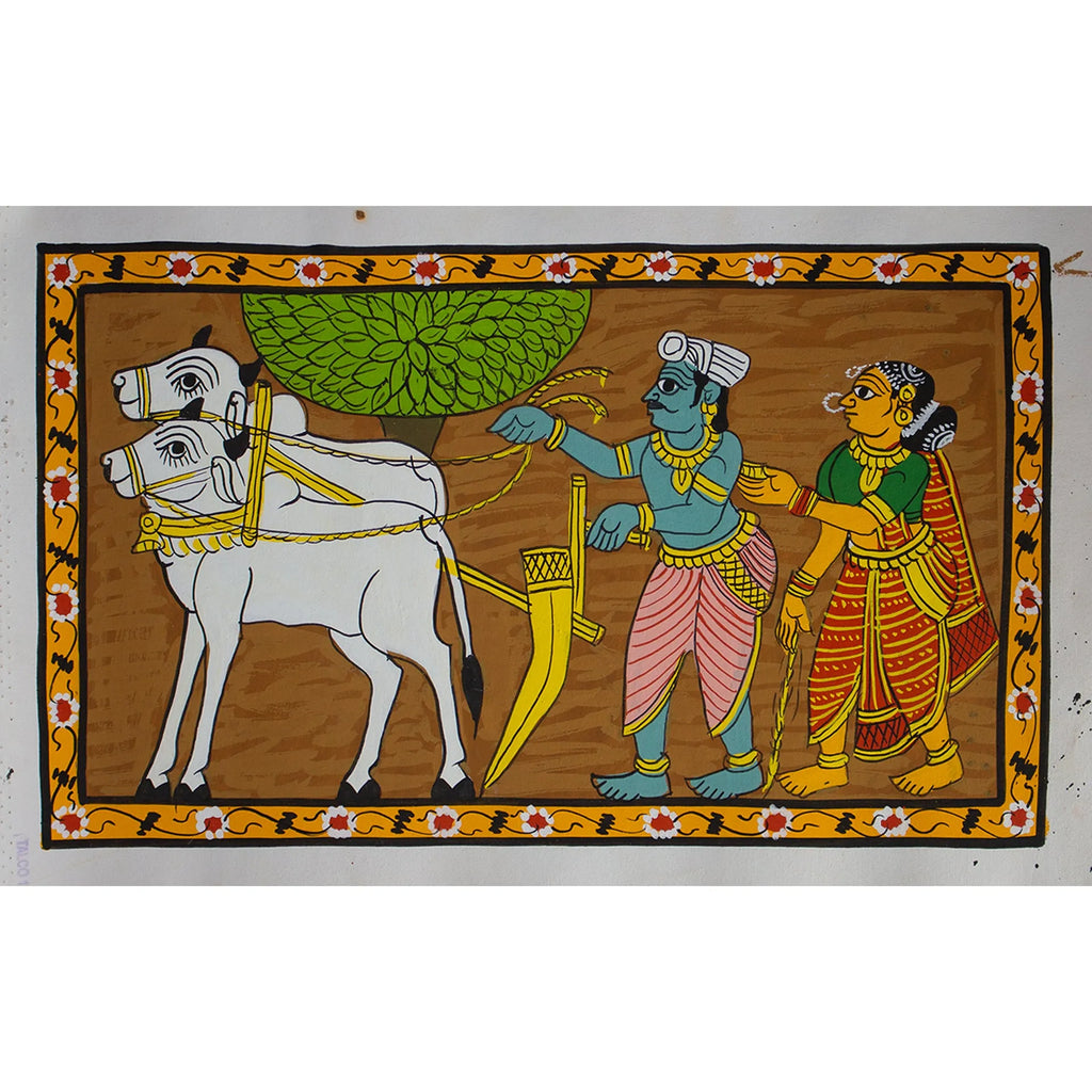 Cherial Painting - Village life