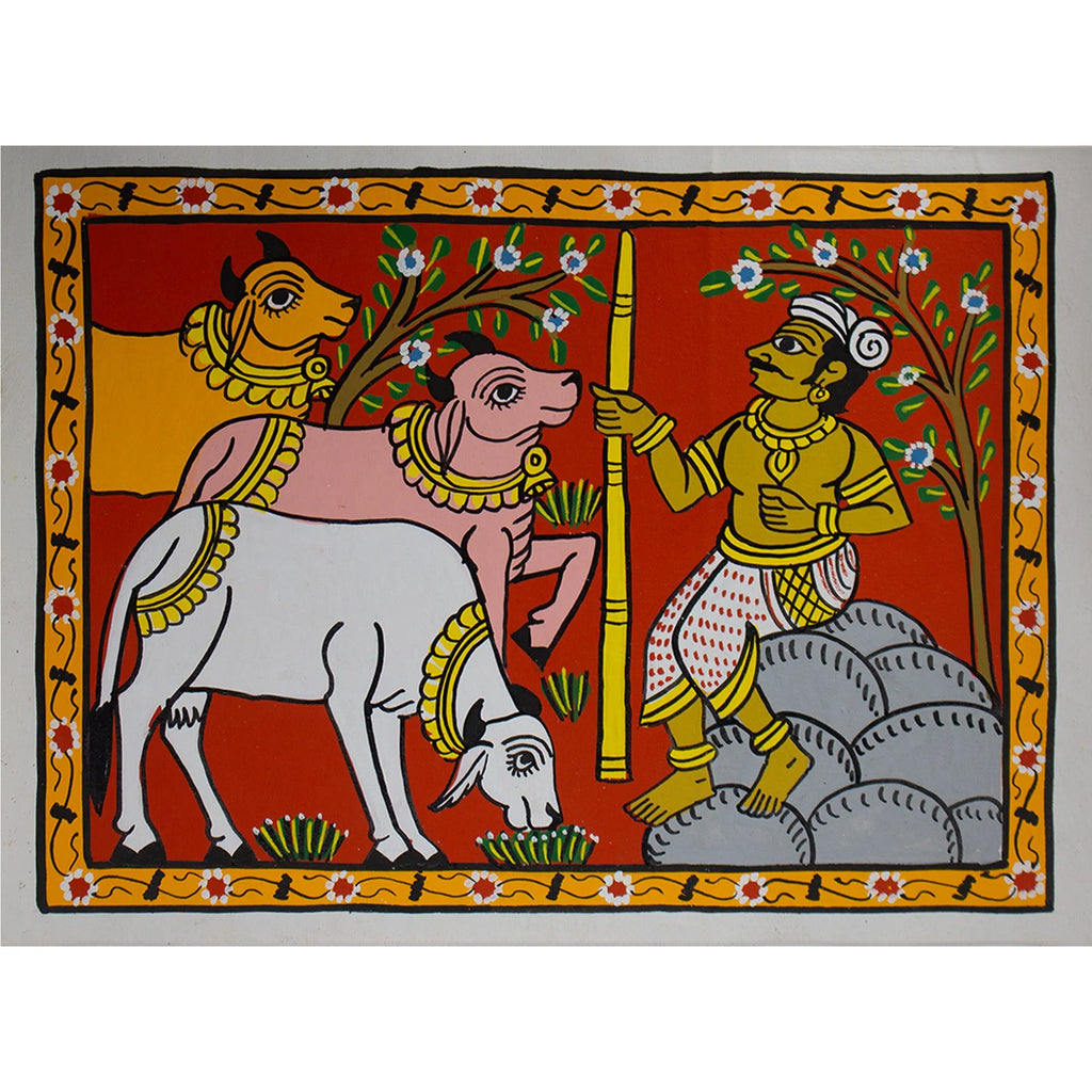 Cherial Painting - Village life