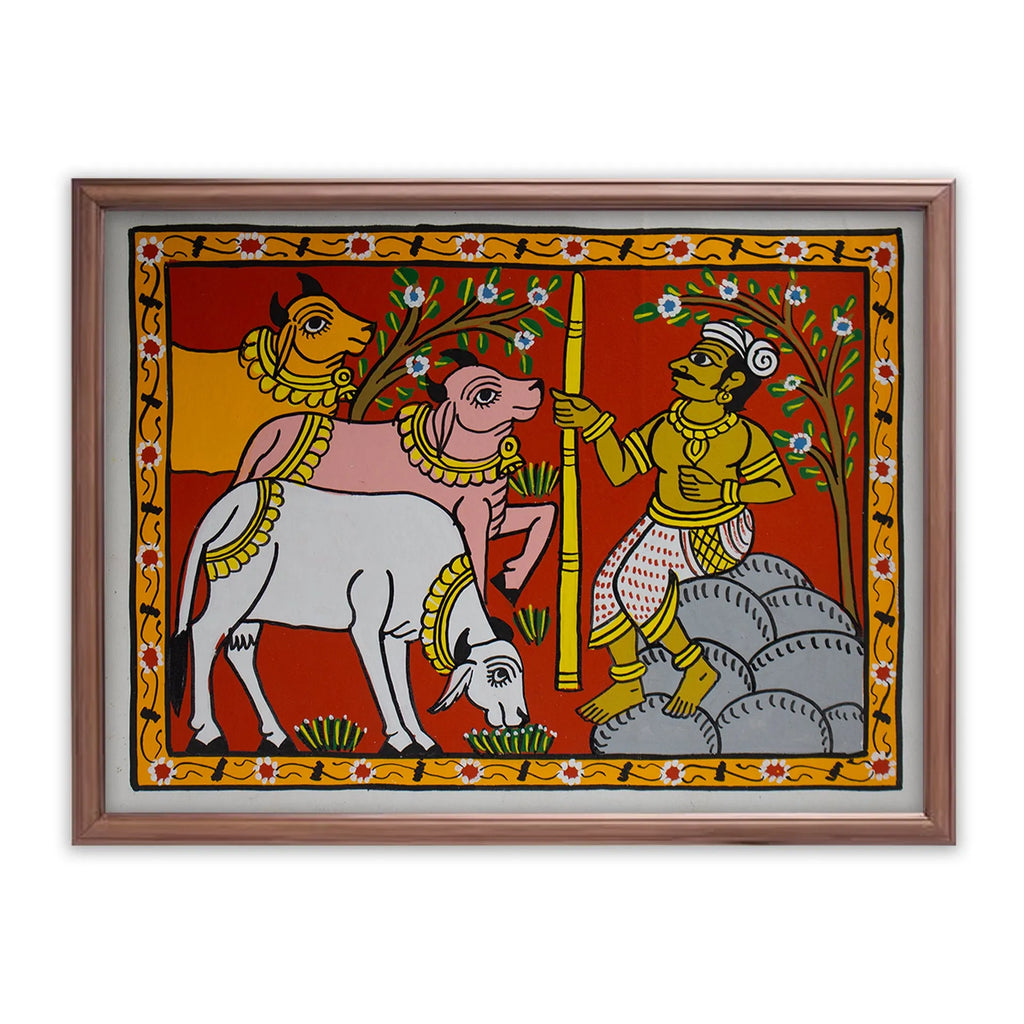 Cherial Painting - Village life