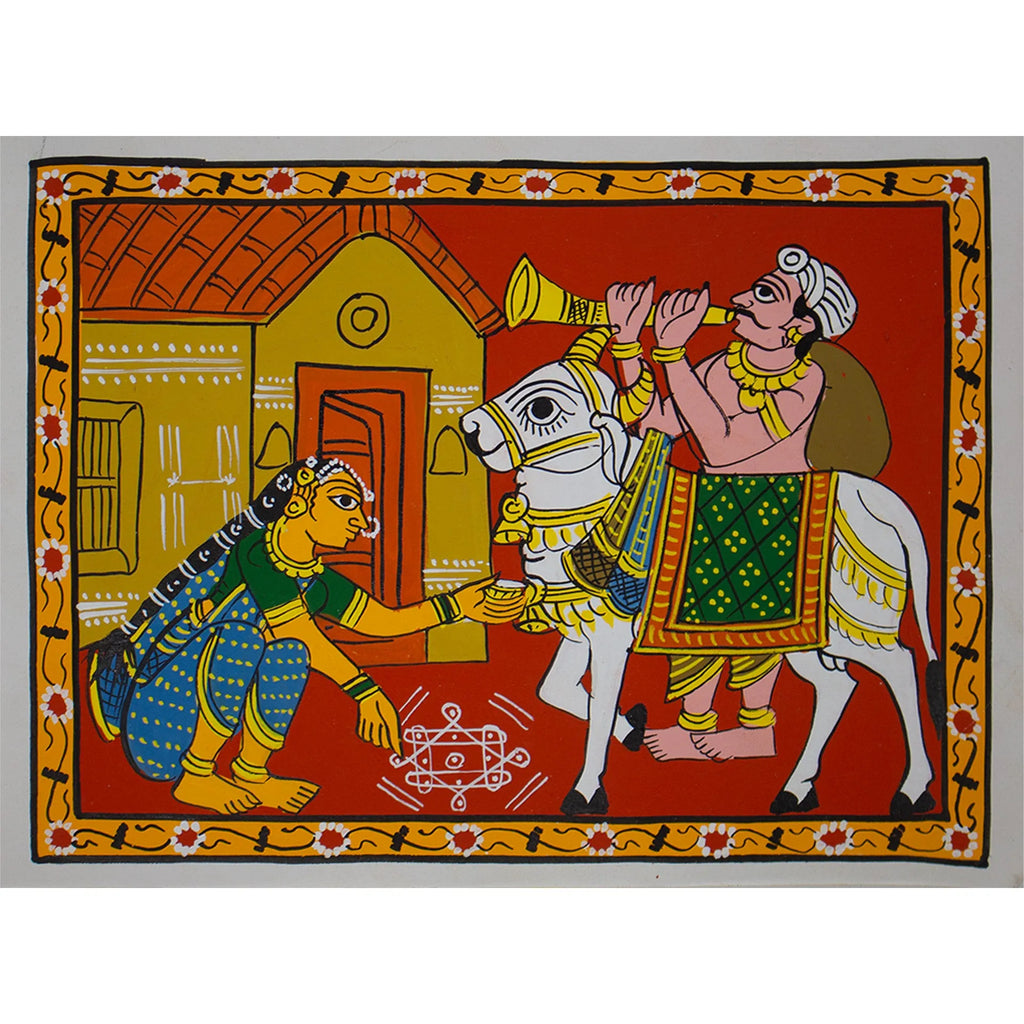 Cherial Painting - Village life