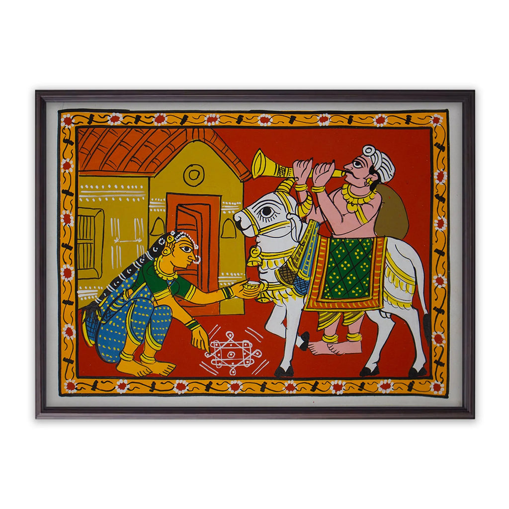 Cherial Painting - Village life