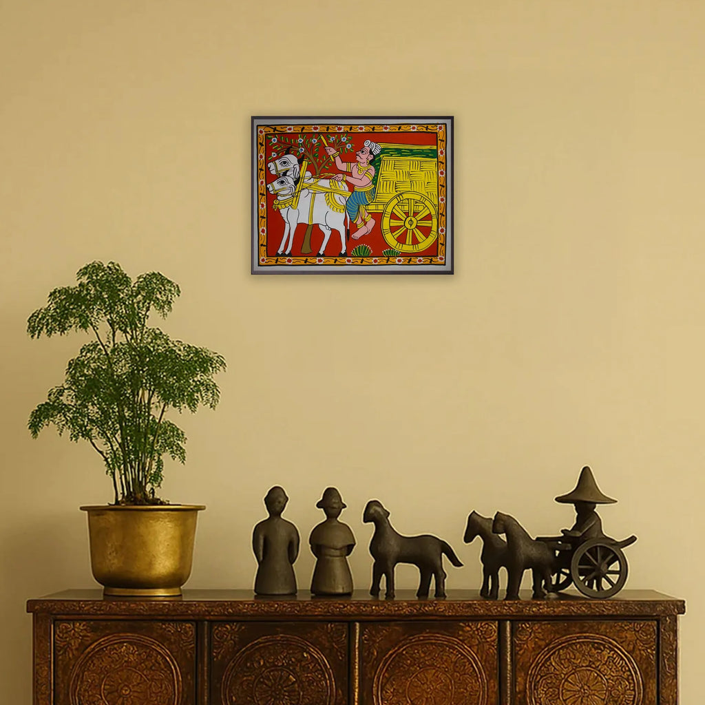 Cherial Painting - Village life